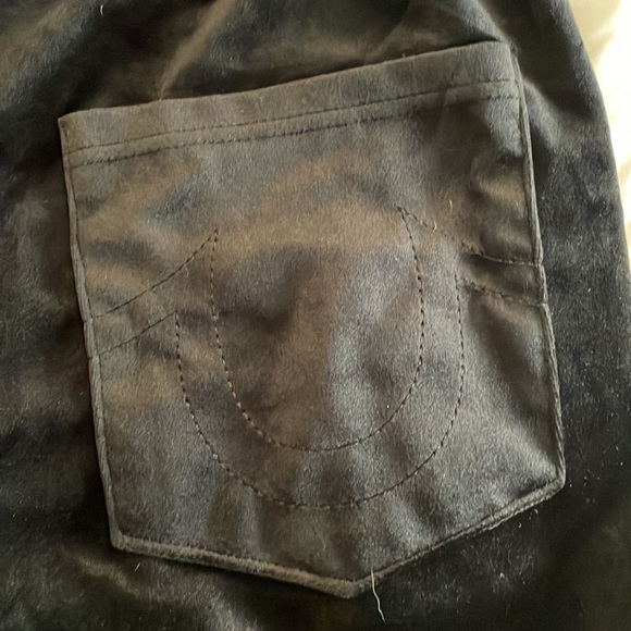 True Religion Velour Jogger Pants Sz large nwt - Picture 6 of 8